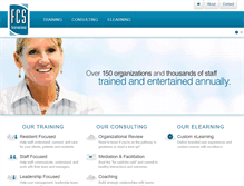 Tablet Screenshot of fcsinternational.com